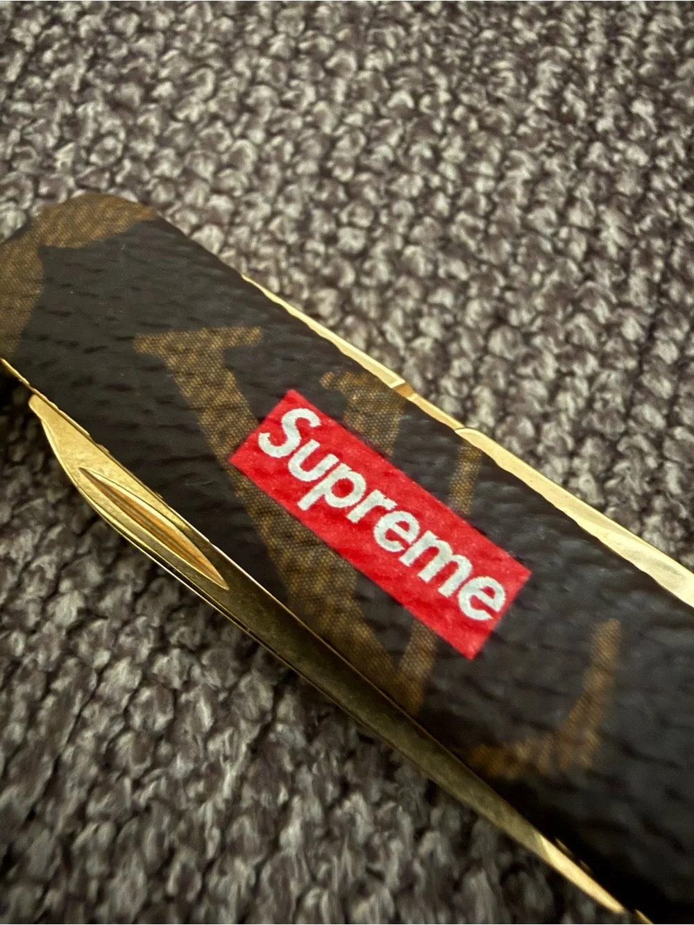 Louis Vuitton gold tone
